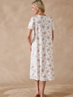 Chemise de nuit maille pur coton