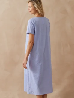 Chemise de nuit plumetis