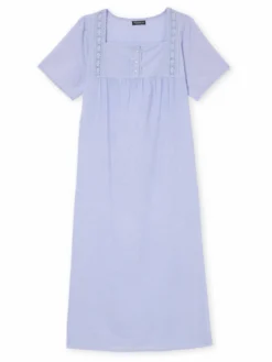 Chemise de nuit plumetis