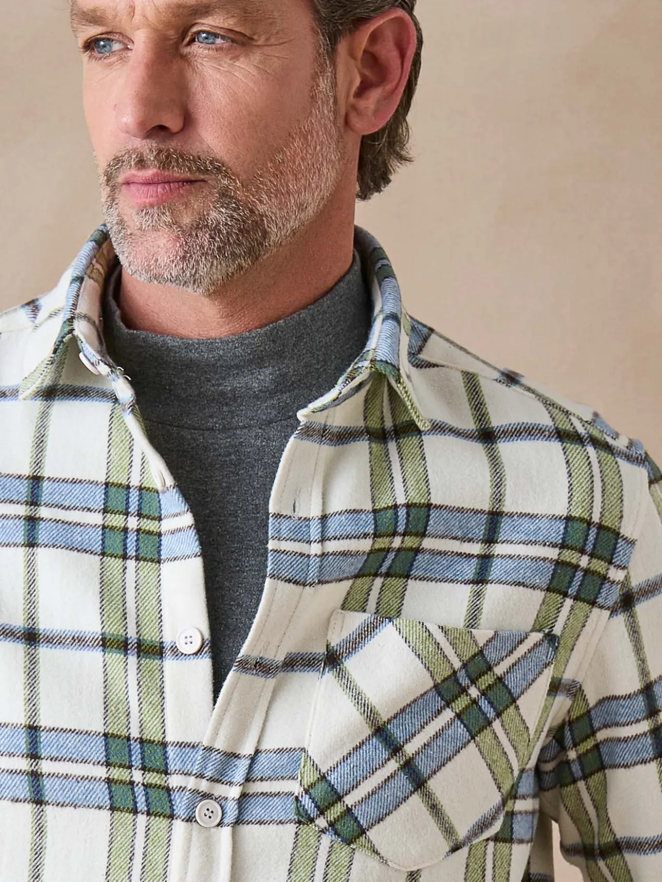 Chemise en flanelle