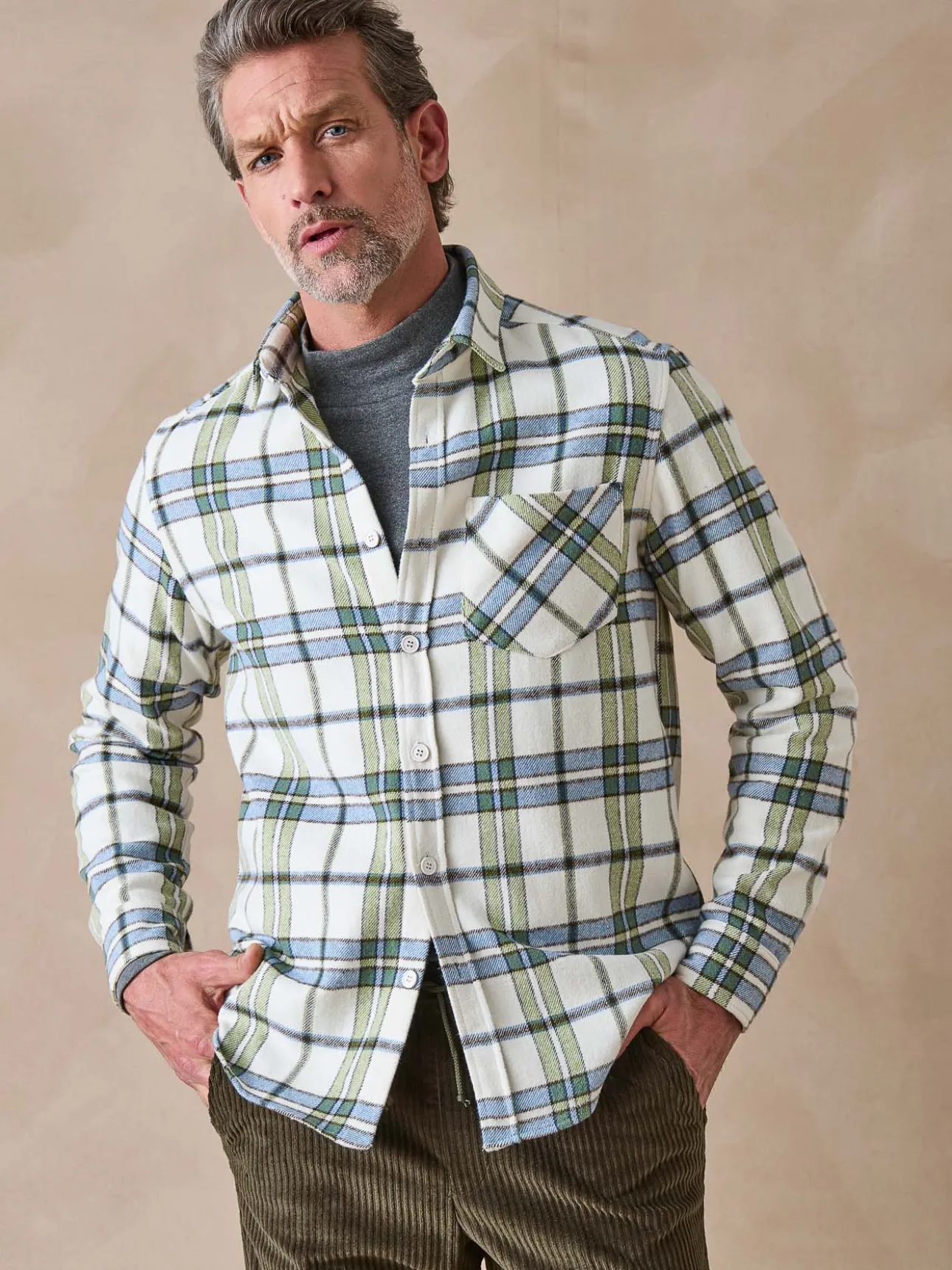 Chemise en flanelle