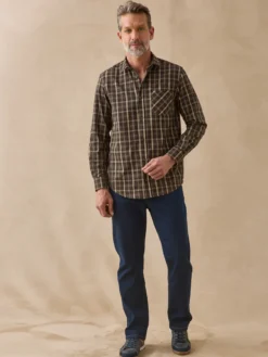 Chemise en flanelle grattée