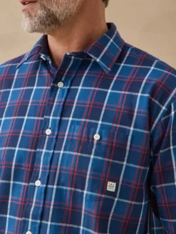 Chemise en flanelle grattée pur coton
