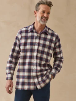 Chemise en flanelle pur coton