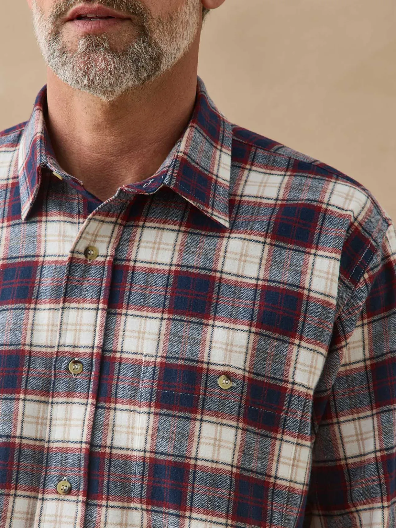 Chemise en flanelle pur coton