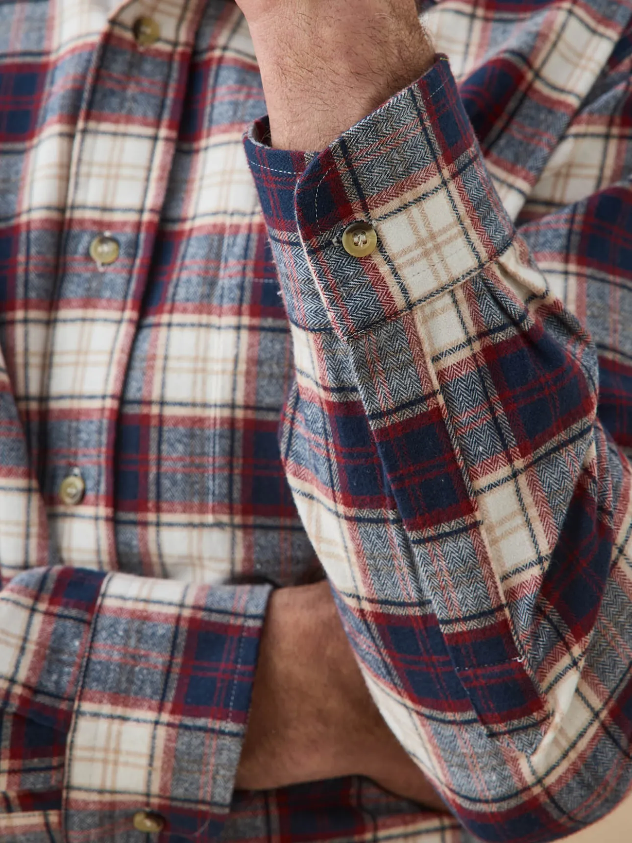 Chemise en flanelle pur coton