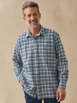 Chemise en flanelle pur coton