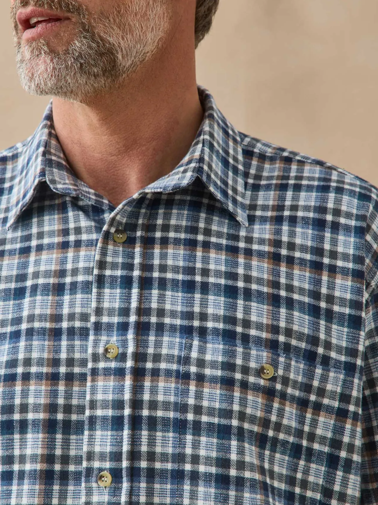 Chemise en flanelle pur coton