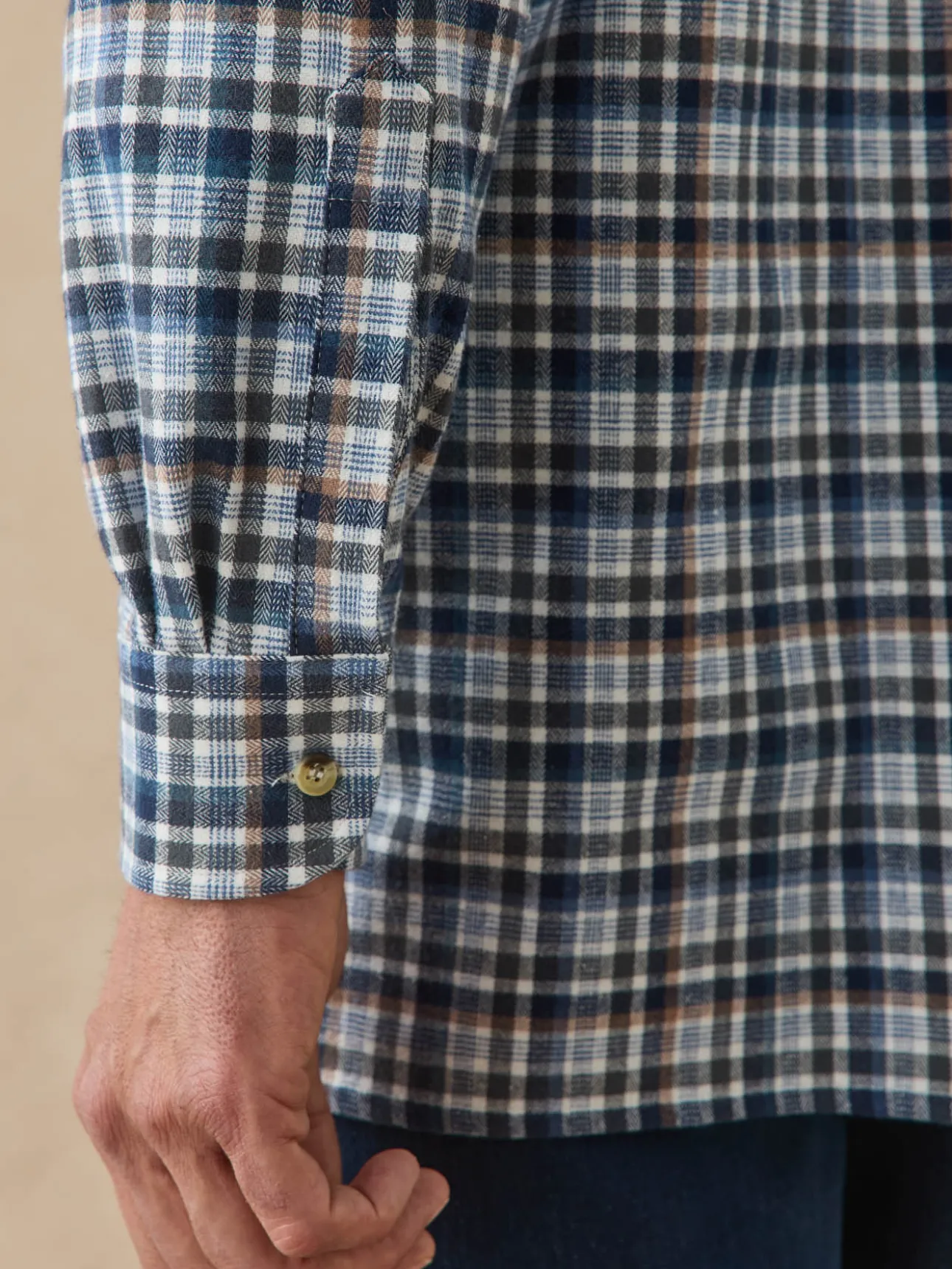 Chemise en flanelle pur coton