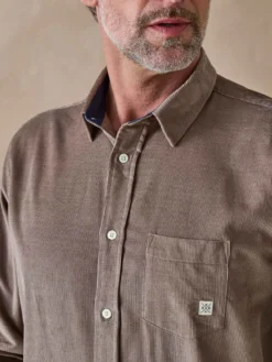 Chemise en velours