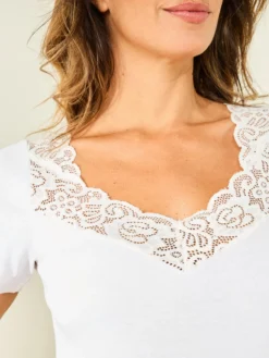 Chemise manches courtes pur coton