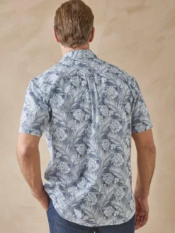 Chemise pur coton manches courtes