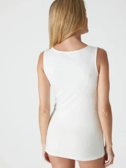 Chemise sans manches 20% laine