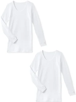 Chemises manches longues lot de 2