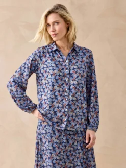 Chemisier tunique col chemise