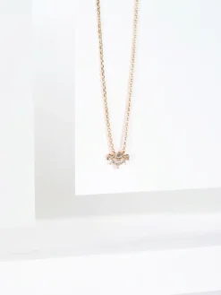 Collier étoile en plaqué or