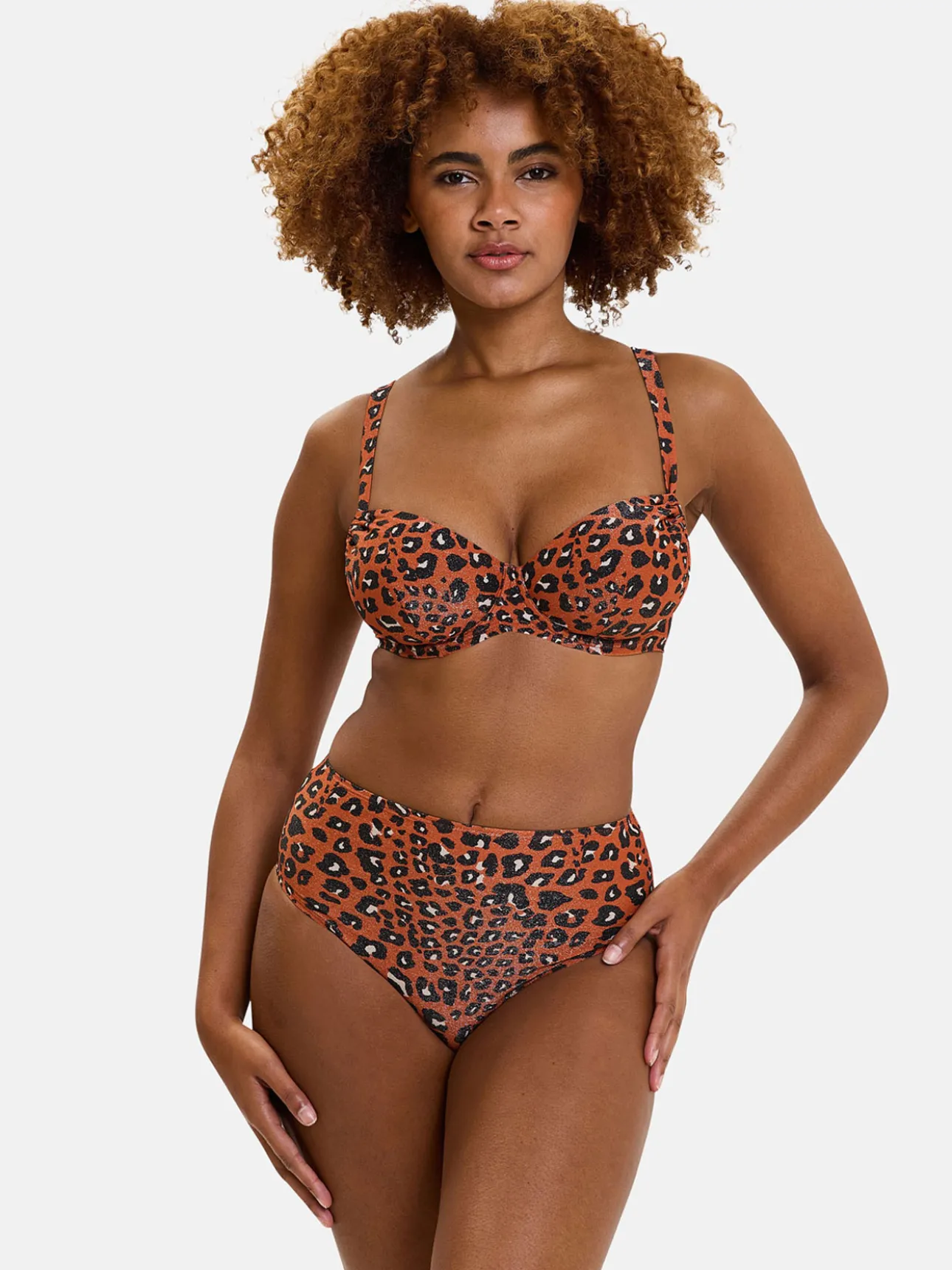 Culotte de bain taille haute
