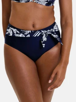 Culotte de bain taille haute