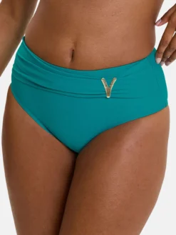 Culotte de bain taille haute