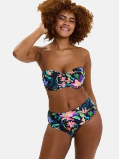 Culotte de bain taille haute