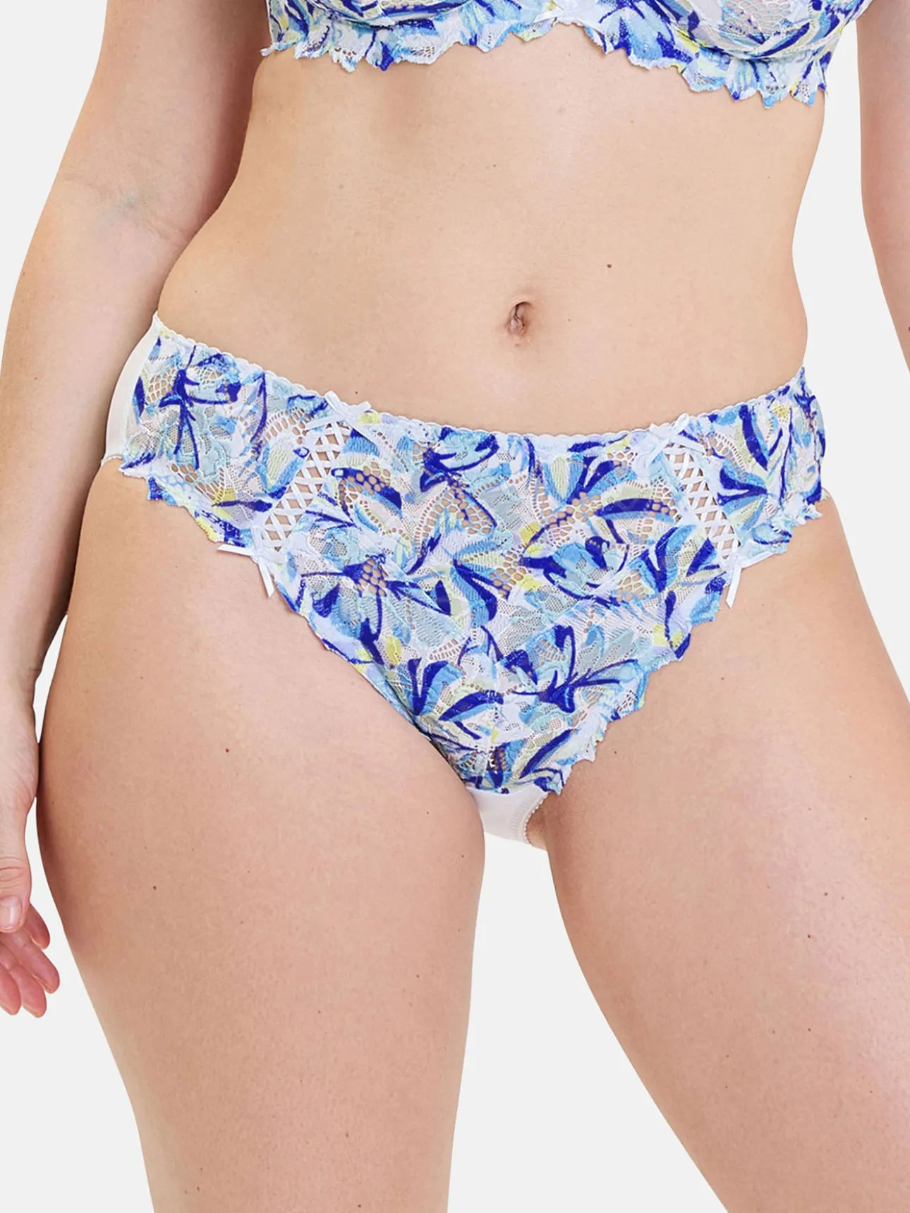 Culotte dentelle et microfibre Arum
