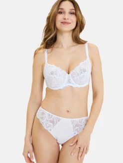 Culotte dentelle et microfibre