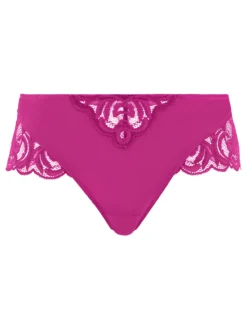 Culotte haute dentelle et microfibre