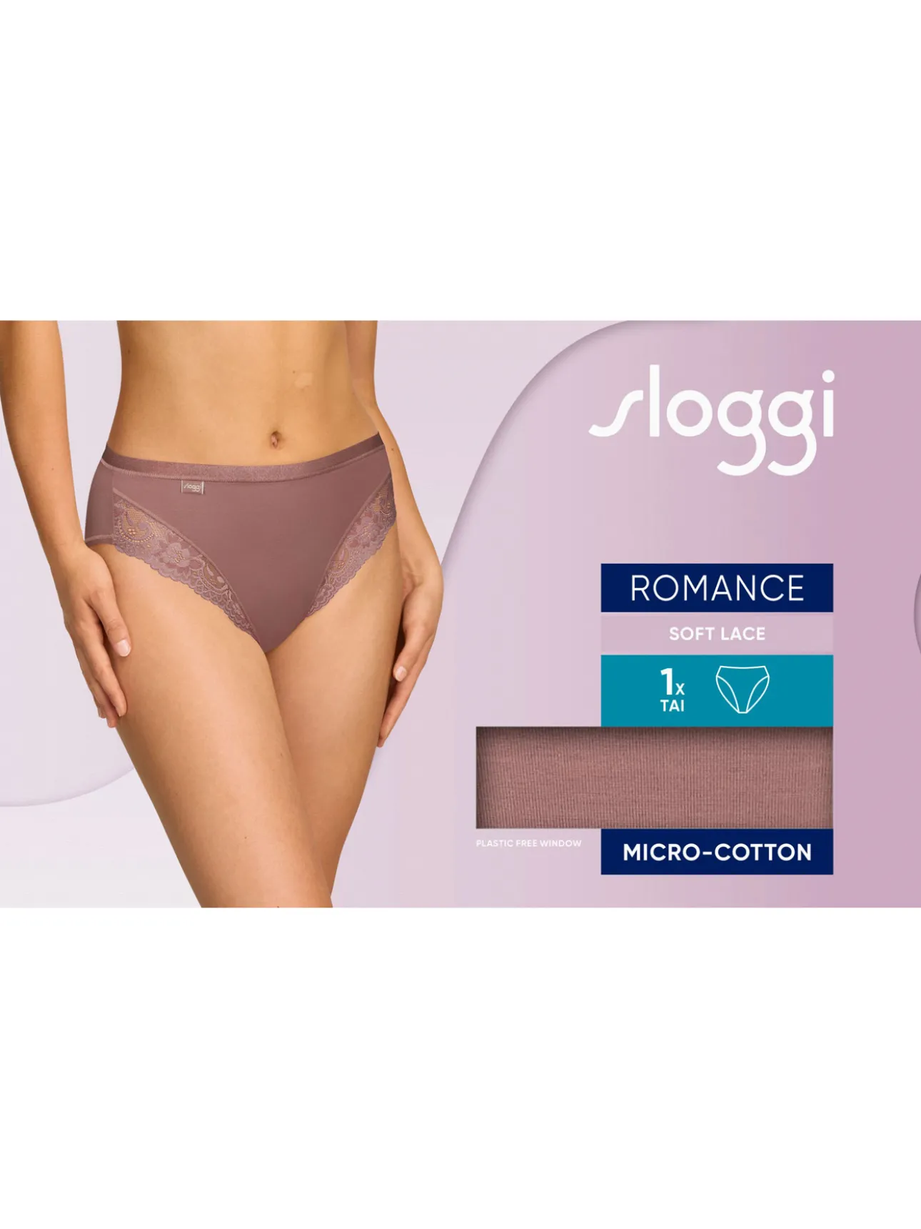 Culotte haute Sloggi Romance