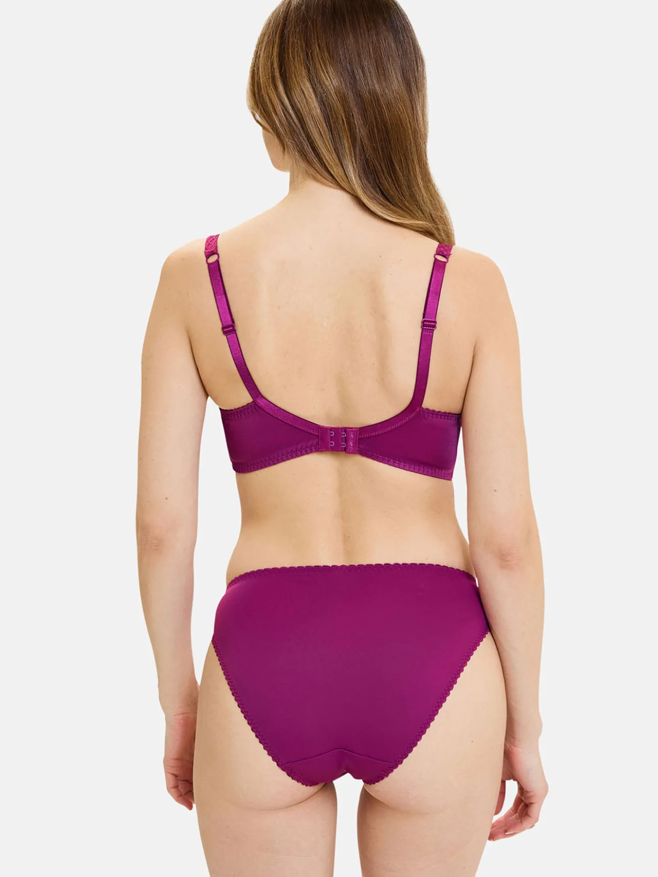Culotte microfibre et broderie Narcisse