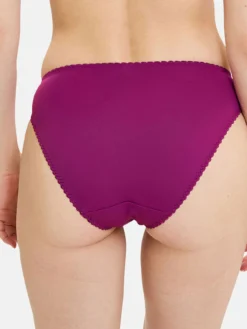 Culotte microfibre et broderie Narcisse