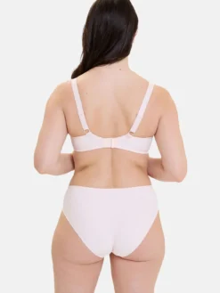 Culotte microfibre et dentelle