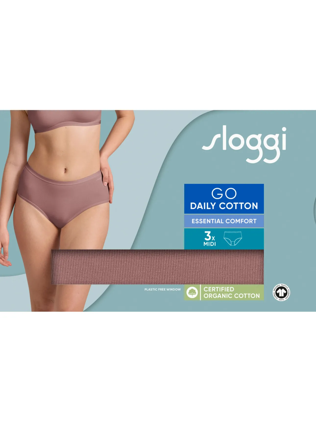 Culotte midi GO Daily Cotton