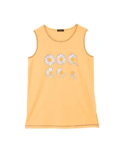 Débardeur de pyjama en coton