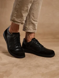Derbies en cuir à aérosemelle