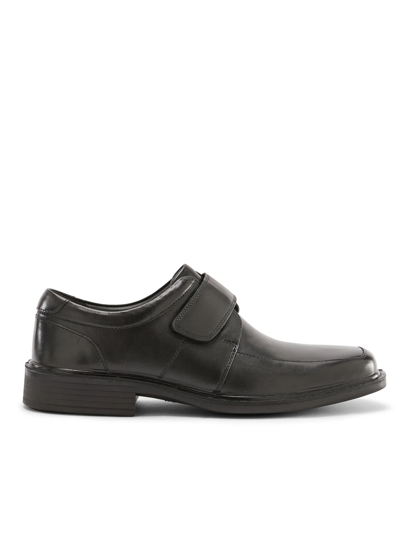 Derbies à scratchs en cuir