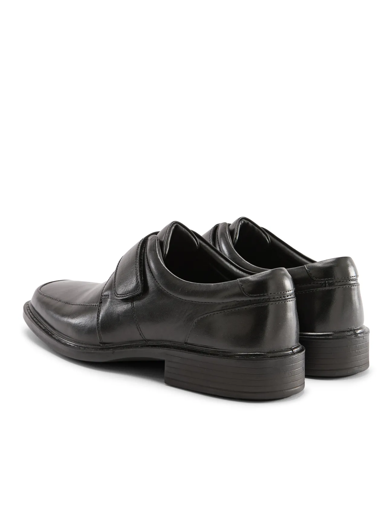 Derbies à scratchs en cuir