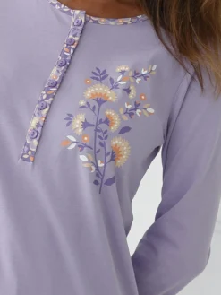 Ensemble pyjama 2 pièces coton imprimé