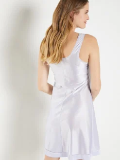 Fond de robe maille satinée 90 cm