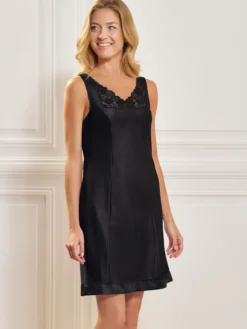 Fond de robe satiné longueur 105 cm