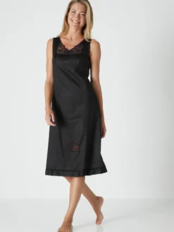 Fond de robe satiné longueur 90 cm