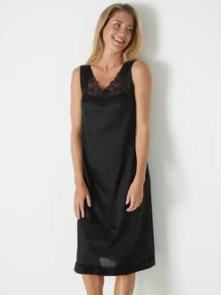 Fond de robe satiné longueur 90 cm