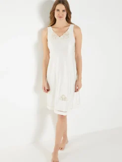 Fond de robe satiné longueur 90 cm
