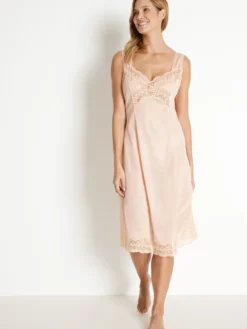 Fond de robe satiné longueur 105cm