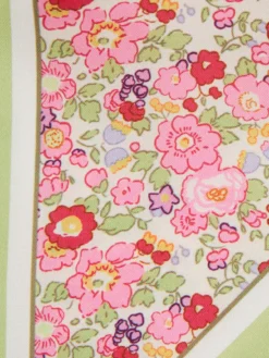 Foulard tour de cou fleuri