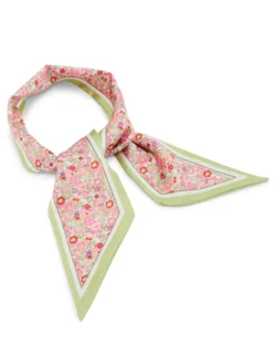 Foulard tour de cou fleuri