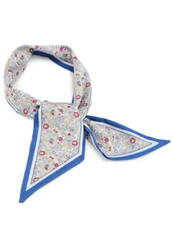 Foulard tour de cou fleuri