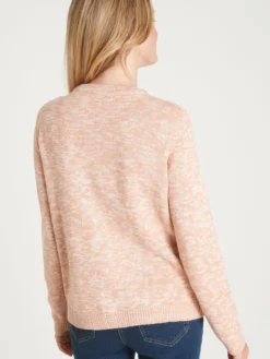 Gilet cardigan chaud col rond