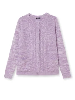 Gilet cardigan chaud col rond