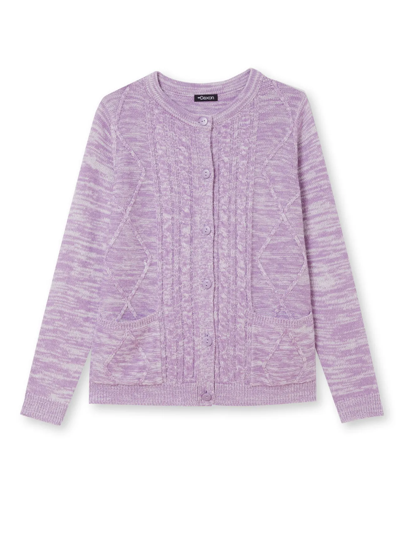 Gilet cardigan chaud col rond