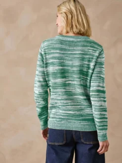Gilet cardigan chaud col rond